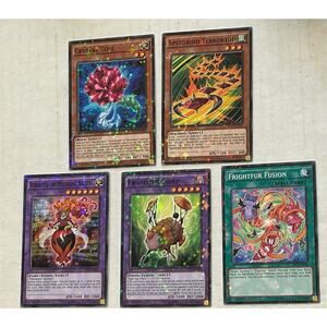 Lot of 5 Korean Star Pack - Battle Royal Yugioh SPL-KR Starfoil Rare